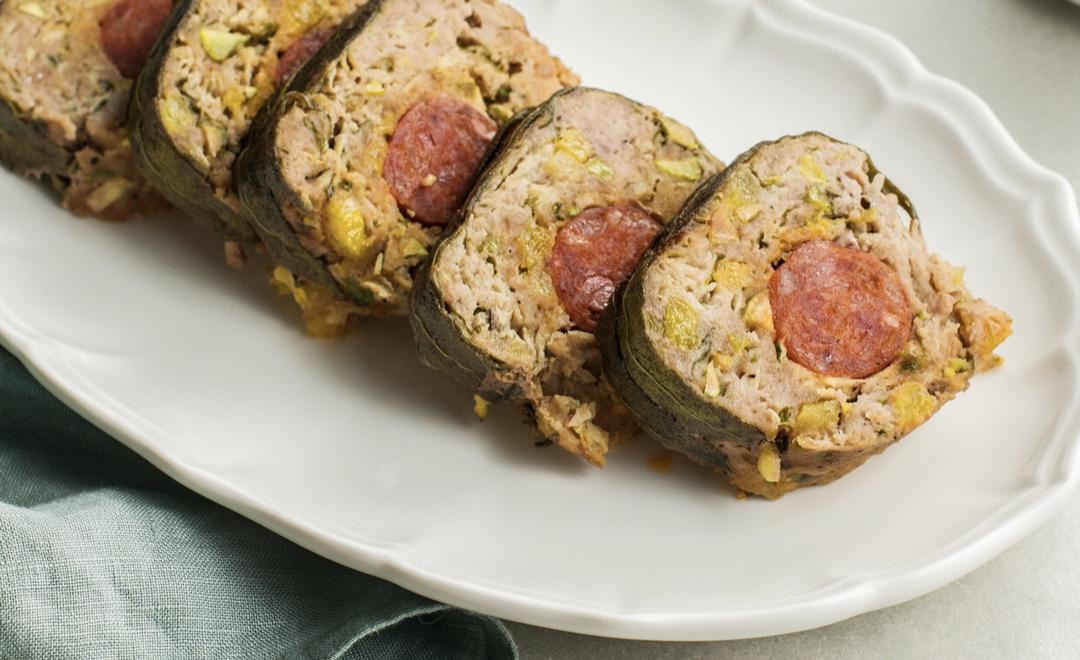 地狱厨房之感恩节圣诞节提前准备的前菜猪肉卷 pork，Apricot and pistachio stuffing