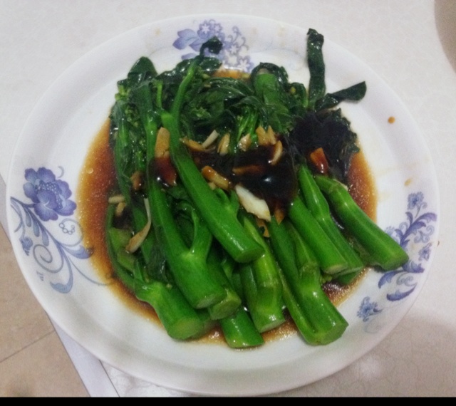 白灼芥蓝