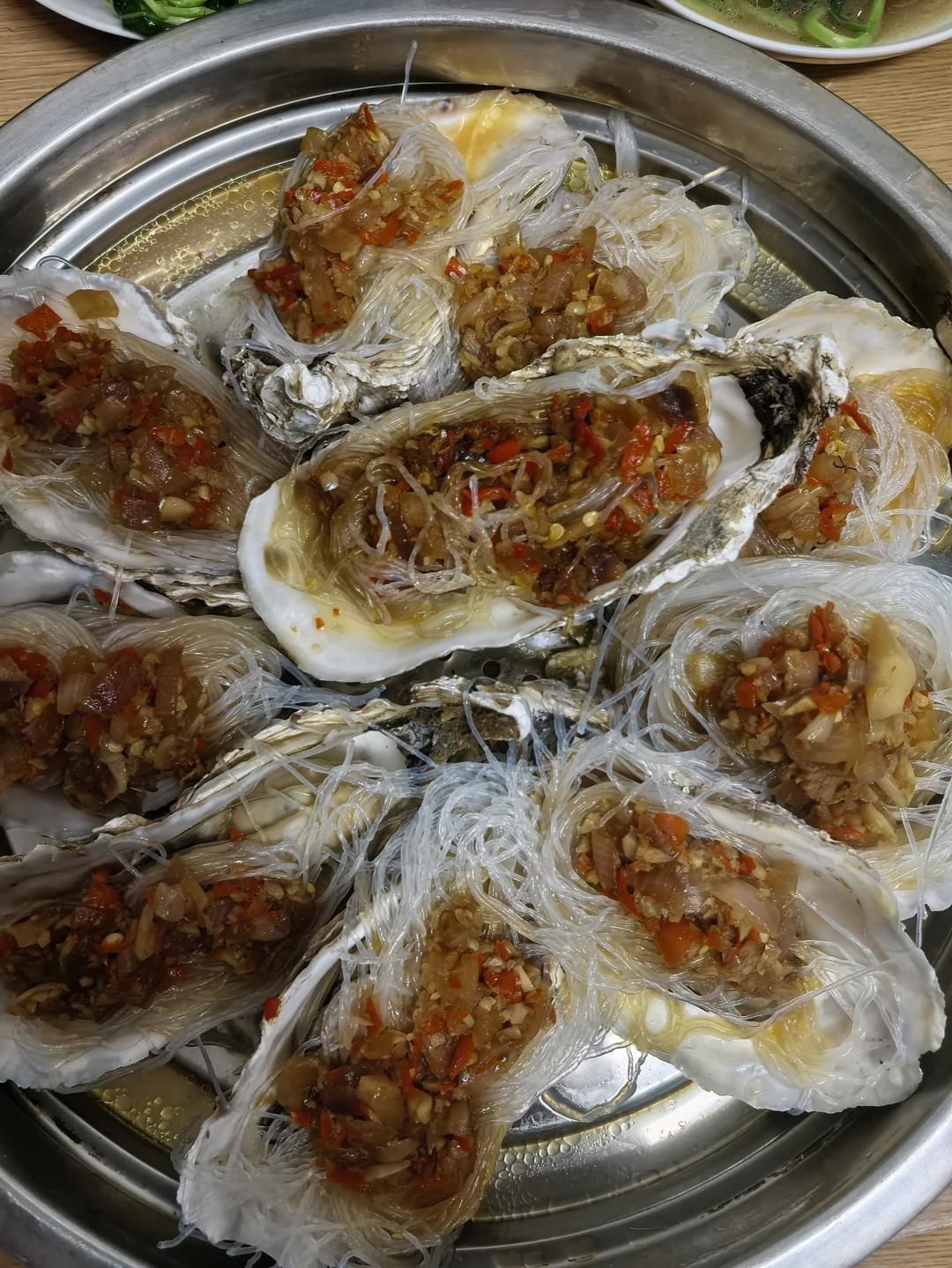 超简单～蒸蒜蓉生蚝