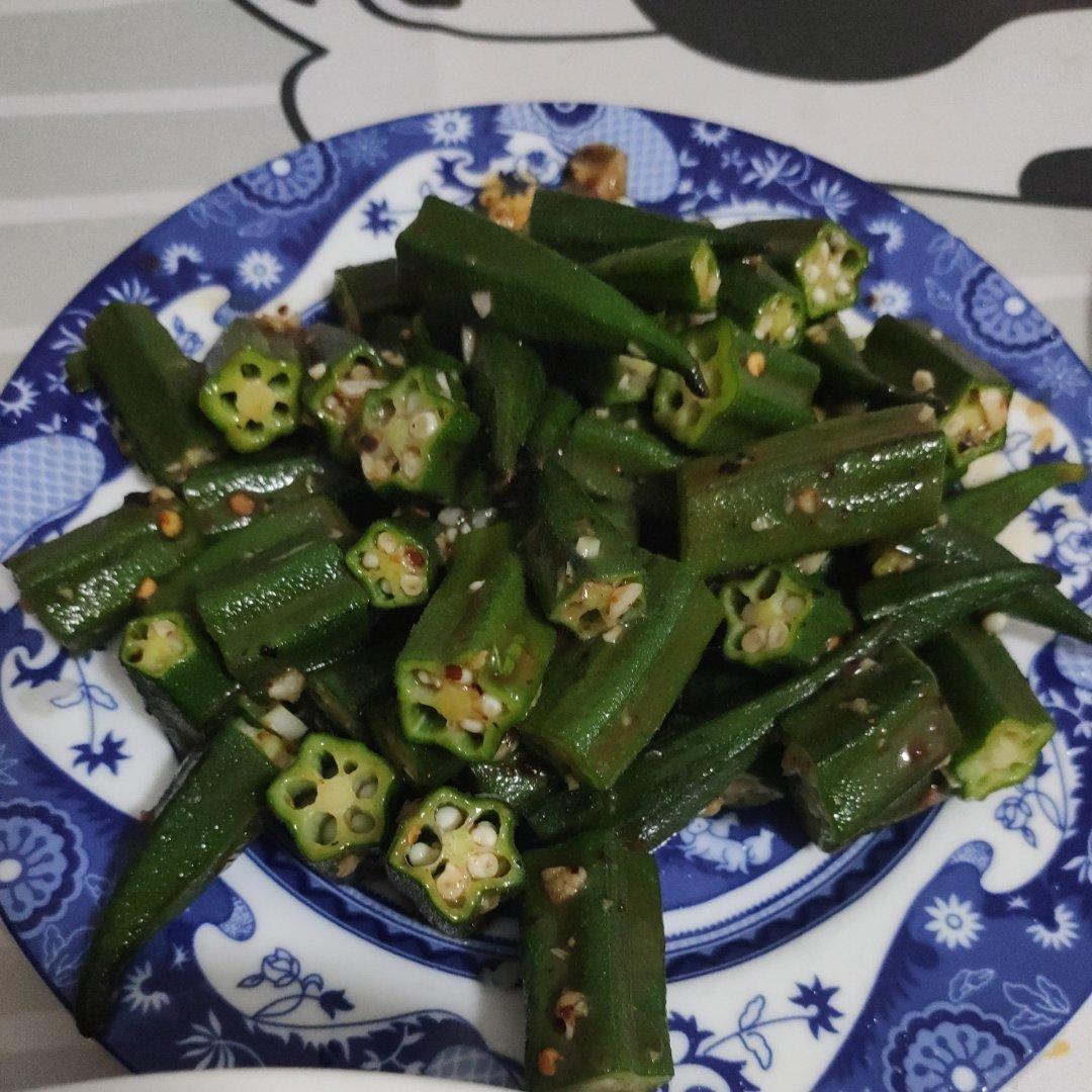 蚝油秋葵