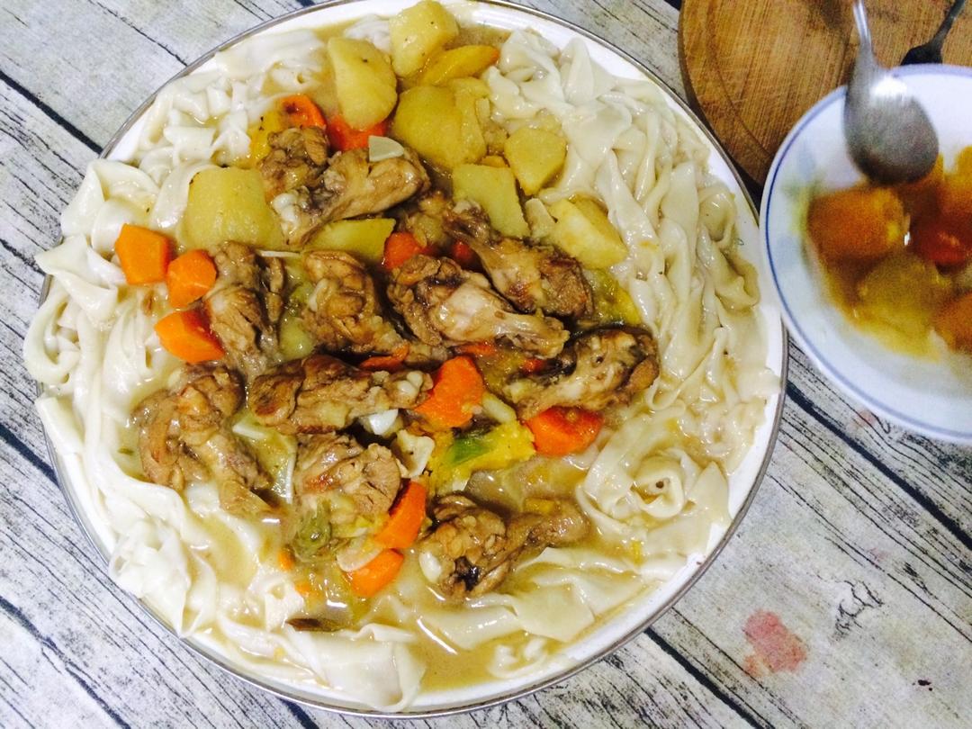 跟新疆室友学做正宗【大盘鸡】