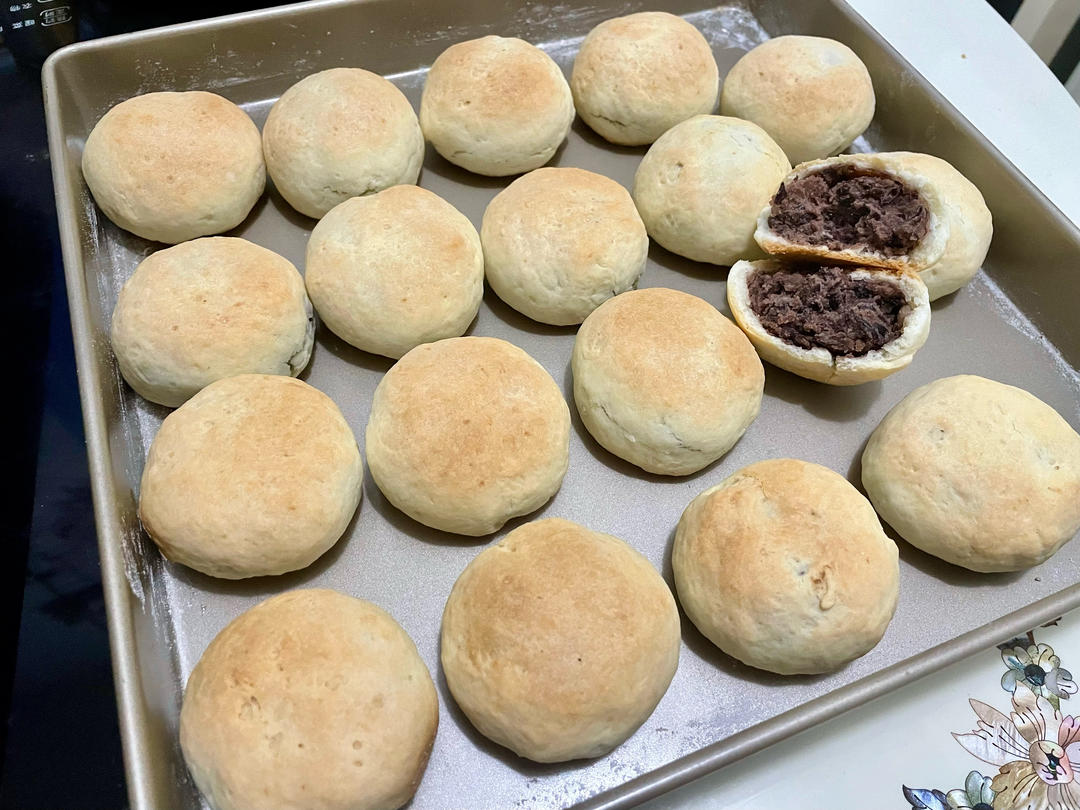 软皮红豆饼/绿豆饼