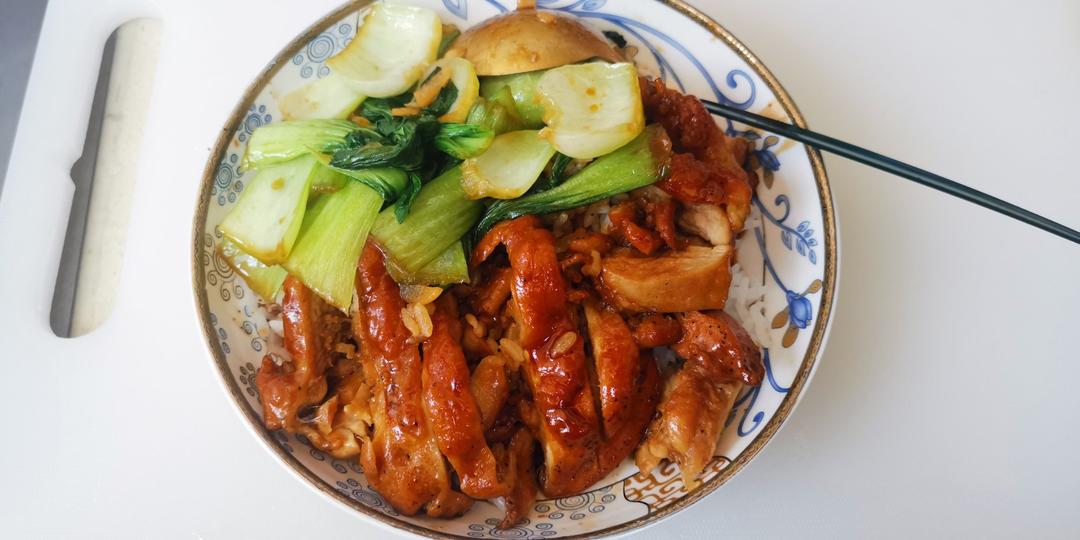 照烧鸡腿饭