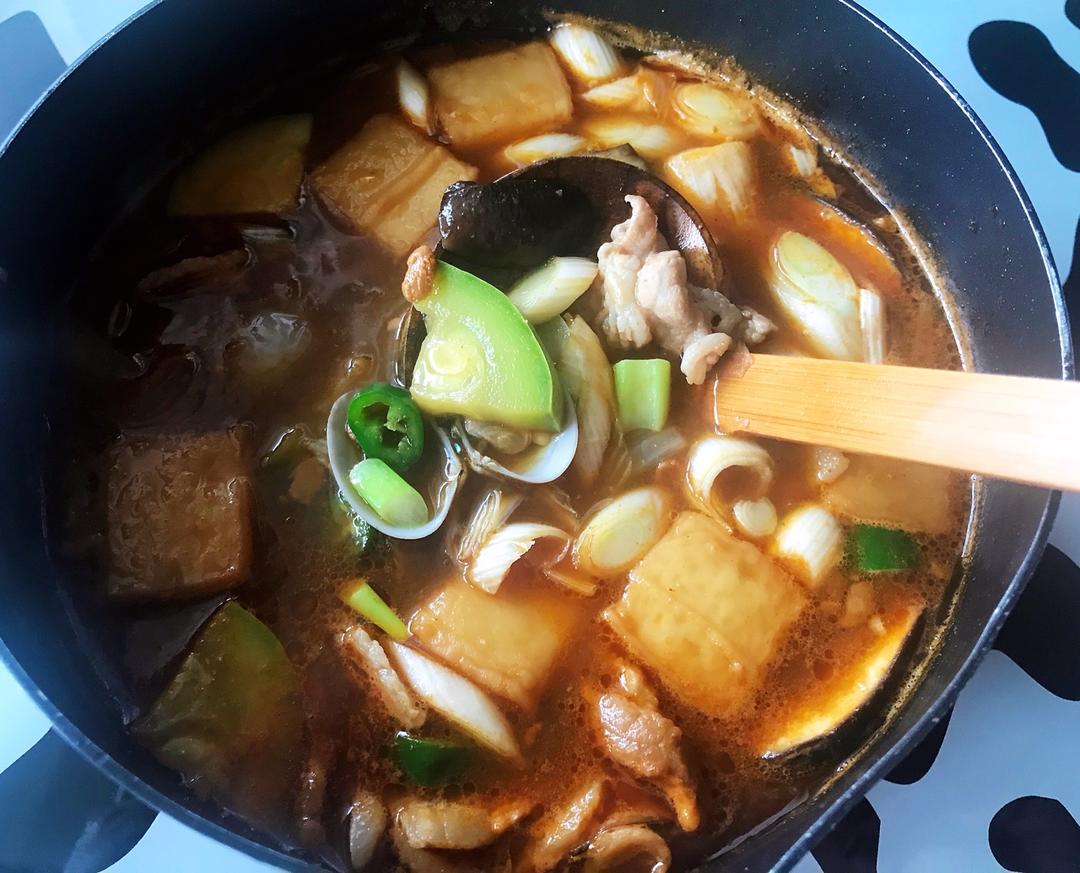 韩式什锦大酱汤【食材包操作说明】