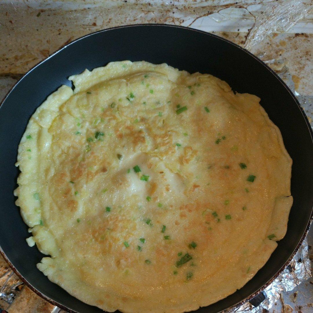 糯米粉版鸡蛋摊饼