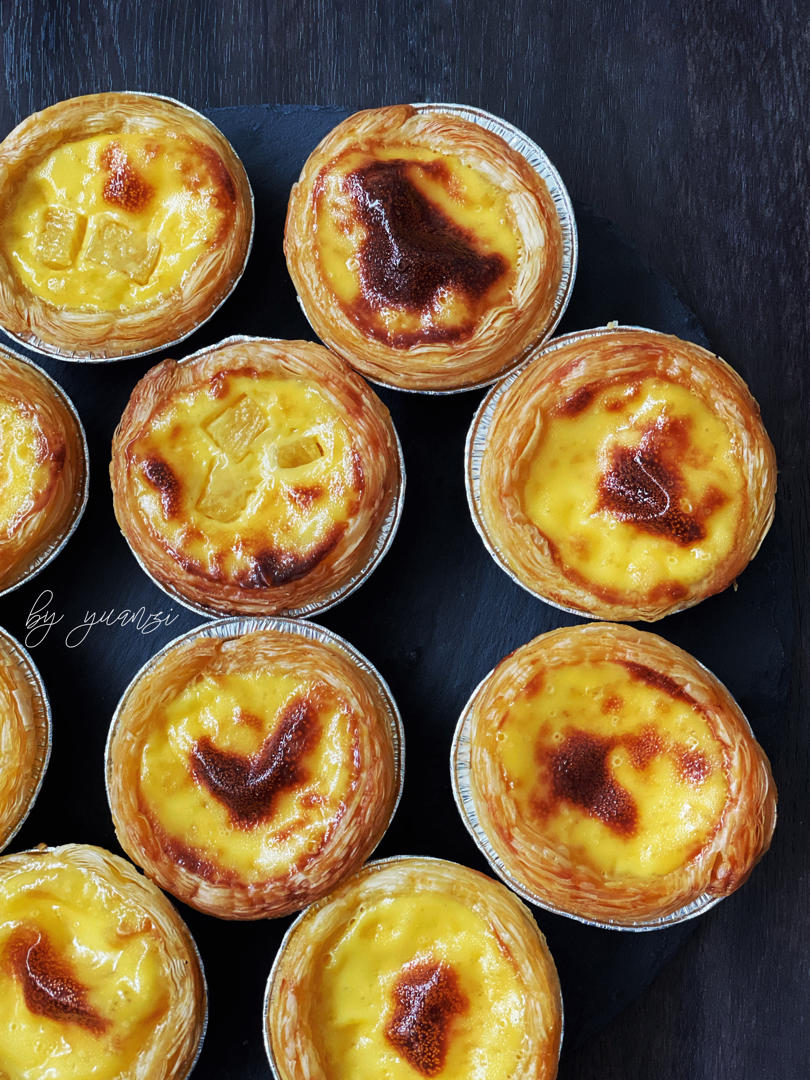 超嫩滑的葡式蛋挞(全蛋版)新手友好『秒杀KFC』