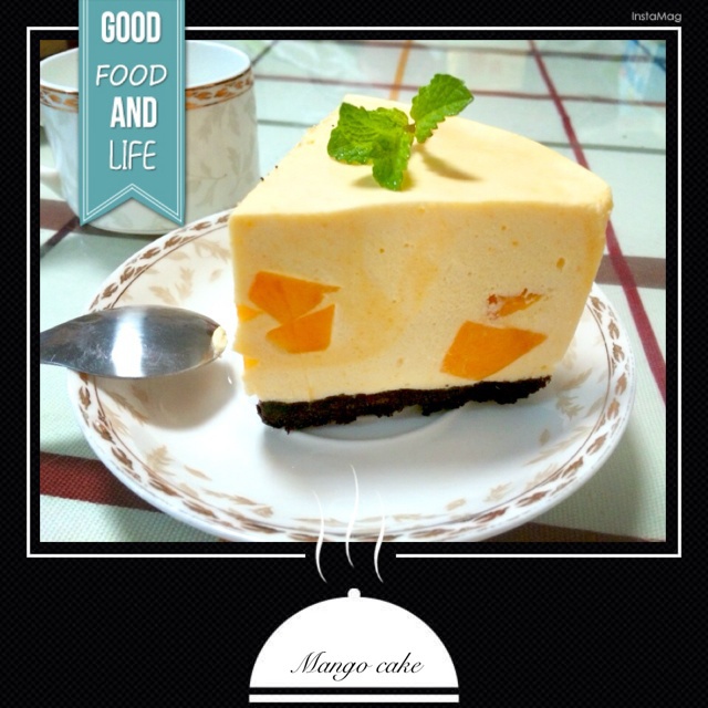 芒果芝士蛋糕