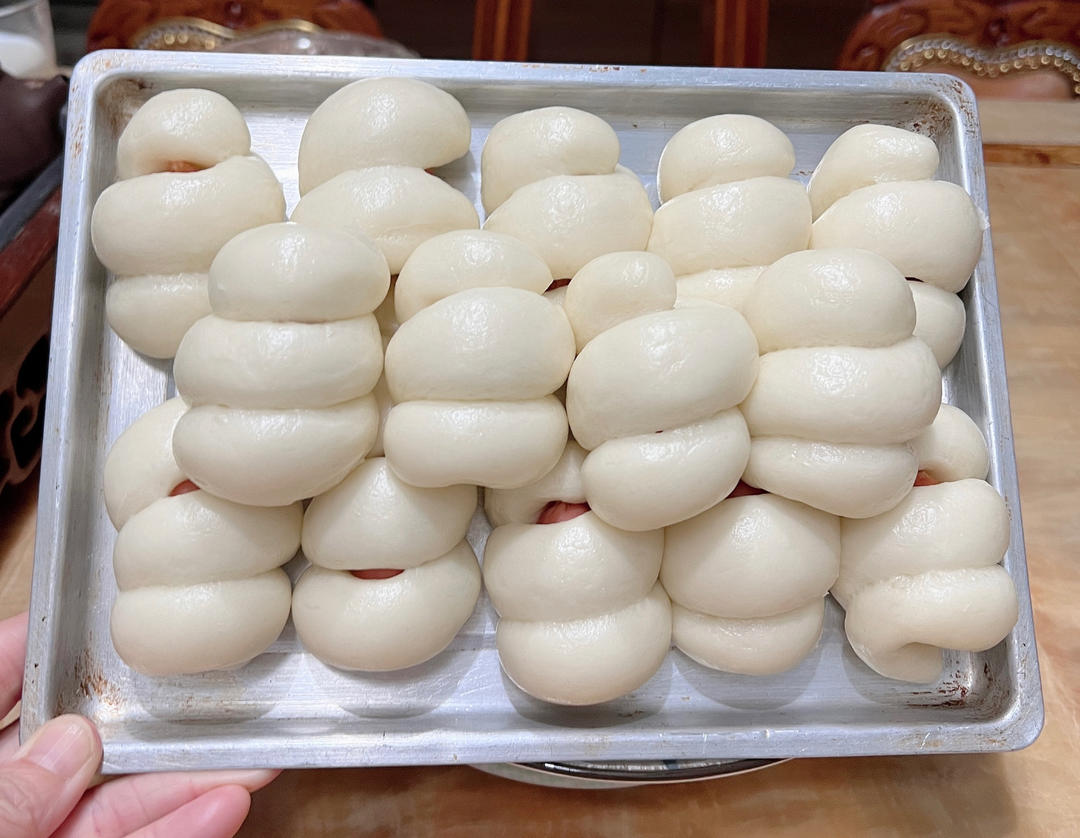 毛毛虫火腿卷【6月北鼎蒸炖锅食谱】