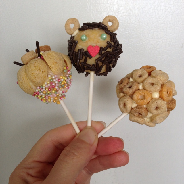 棒棒糖蛋糕 cake pops 做法