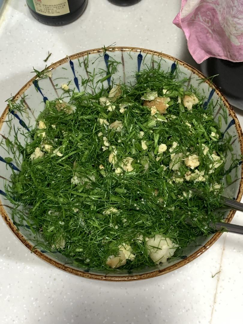 茴香包子（素馅）