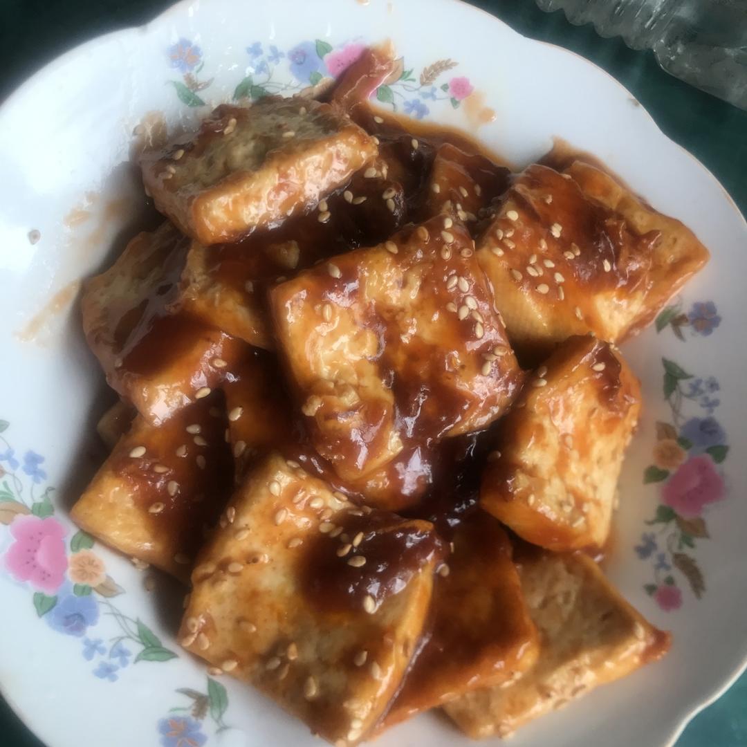 糖醋脆皮豆腐