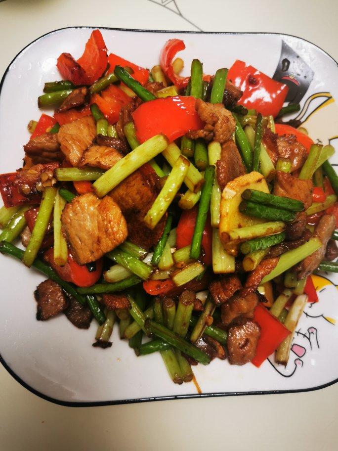 蒜薹炒肉