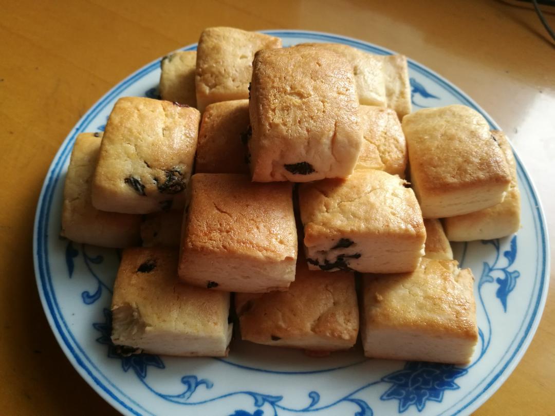 鲜奶油蔓越莓司康（超简易无蛋版）