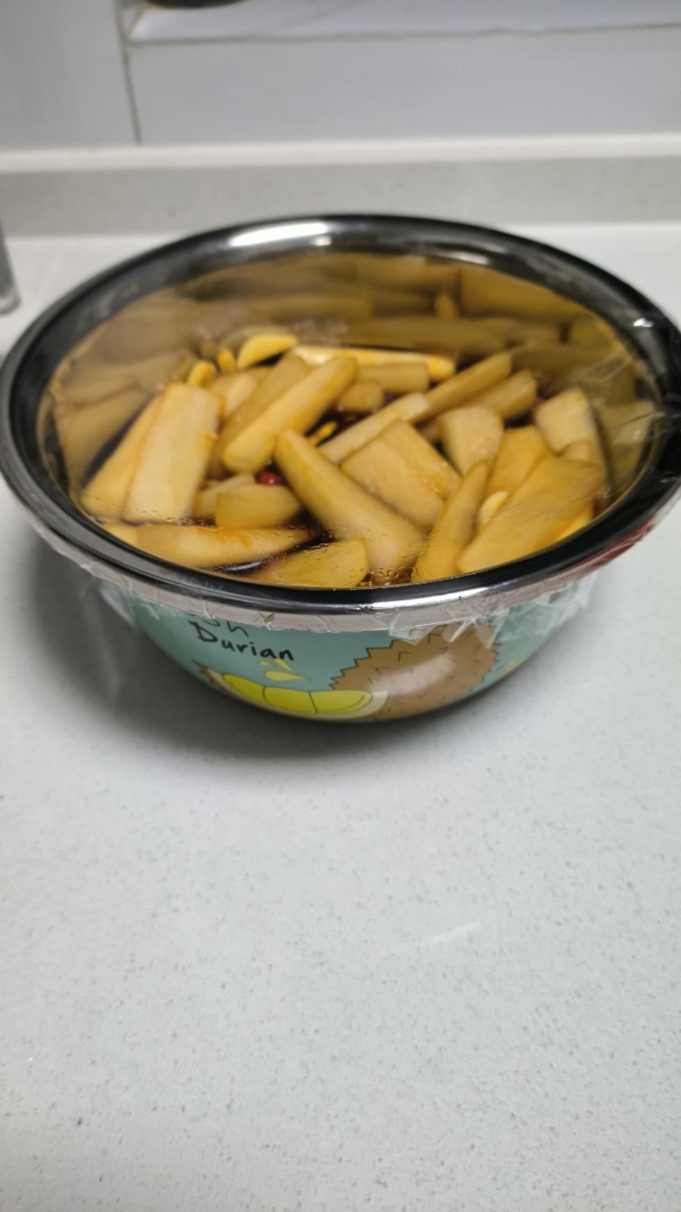 家常调料腌出秒杀市面一切咸菜的脆爽可口白萝卜