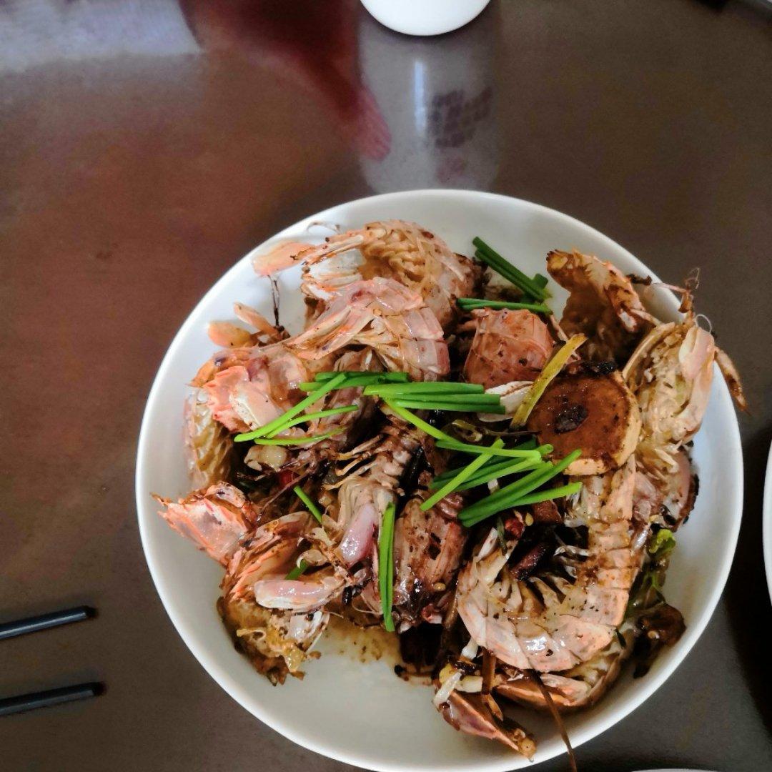 椒盐皮皮虾