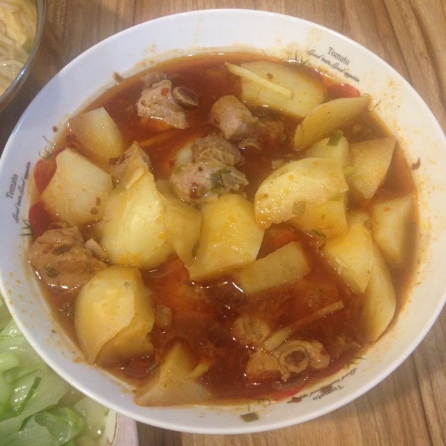 豉椒蒸土豆排骨