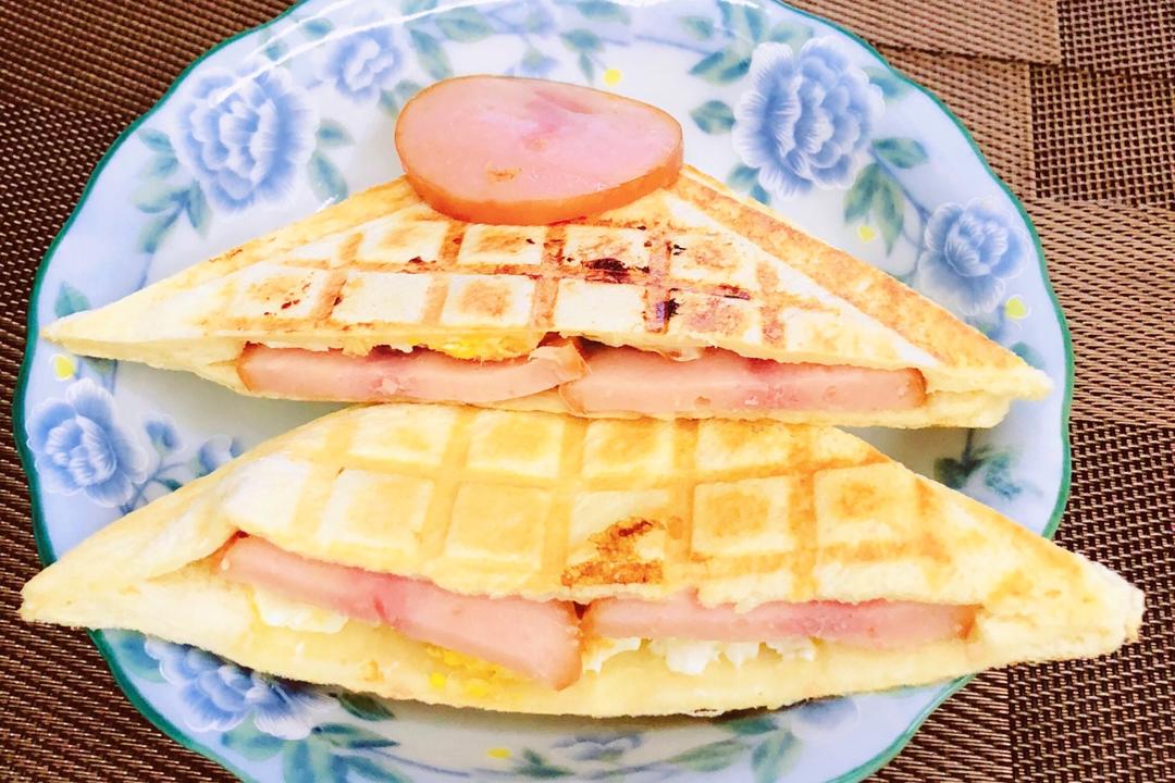 芝士培根三明治(轻食机版）