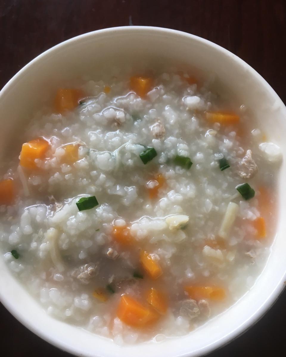 干贝瘦肉蔬菜粥 宝宝辅食食谱