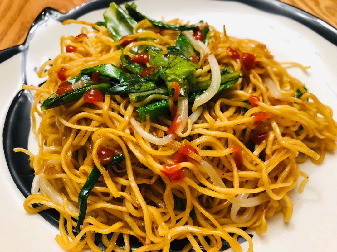 豉油皇银芽炒面