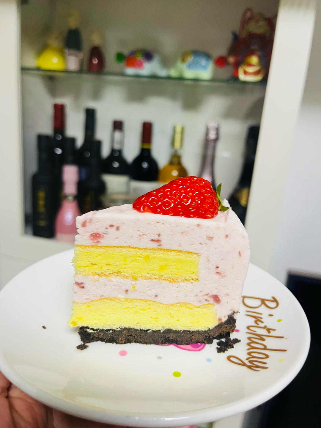 8寸草莓🍓慕斯蛋糕🍰（草莓酱馅）