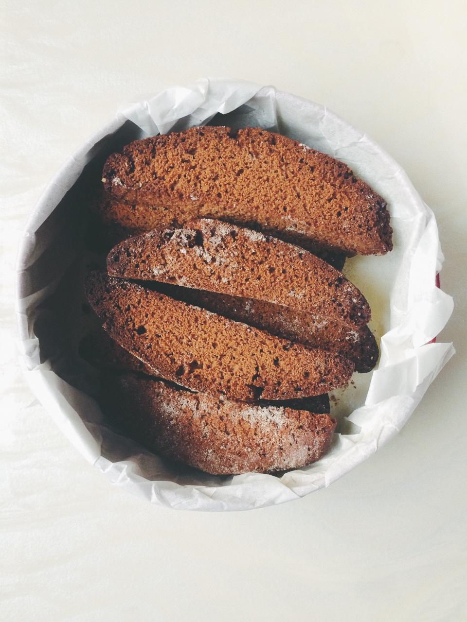 肉桂红糖意式脆饼干 Cinnamon Toasted Biscotti