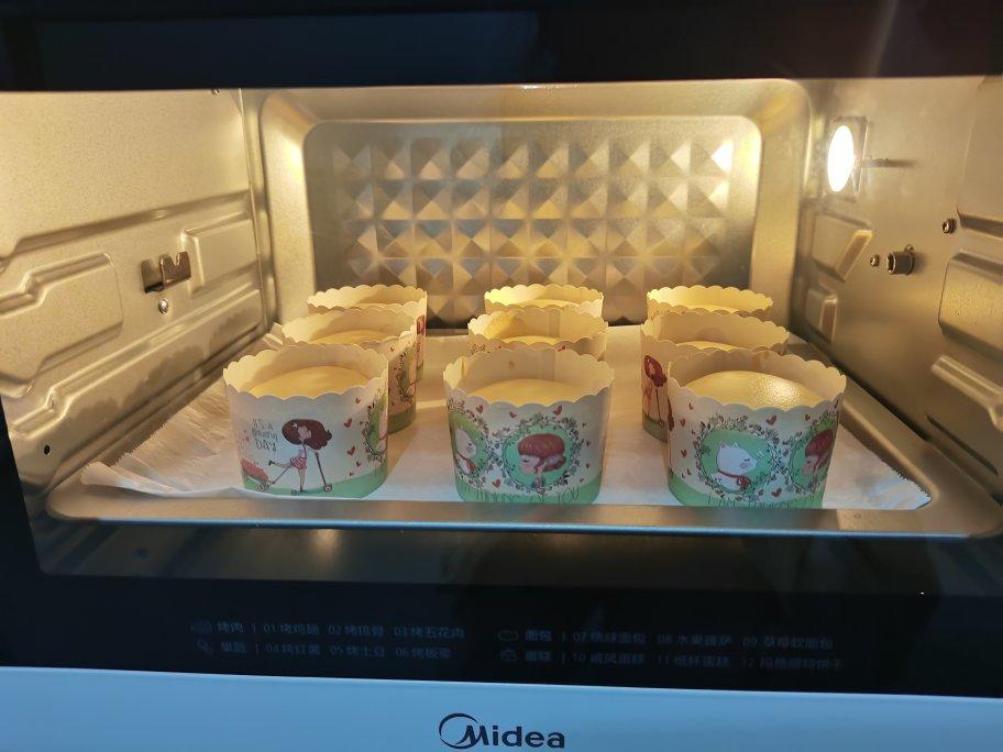 纸杯蛋糕 8寸戚风蛋糕的量