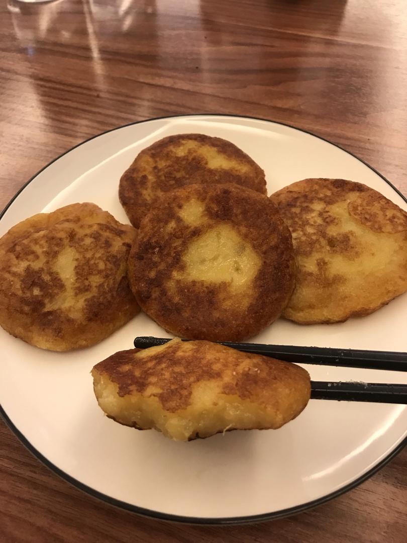 糯米红薯饼