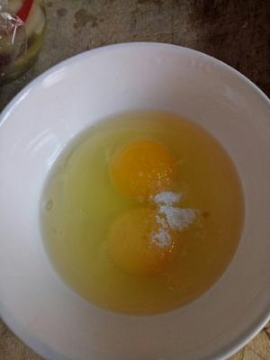 快手鸡蛋馍片的做法 步骤3