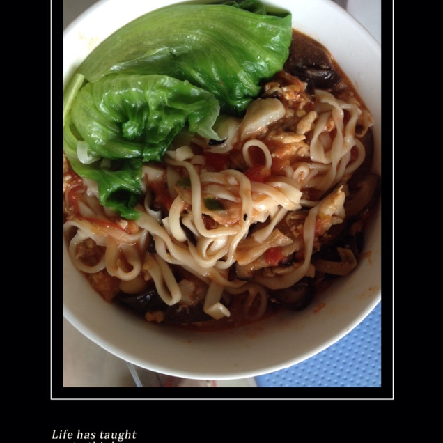 西红柿打卤面(后附升级版)