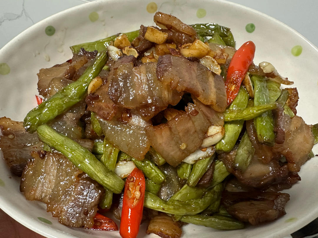家庭版干煸豆角