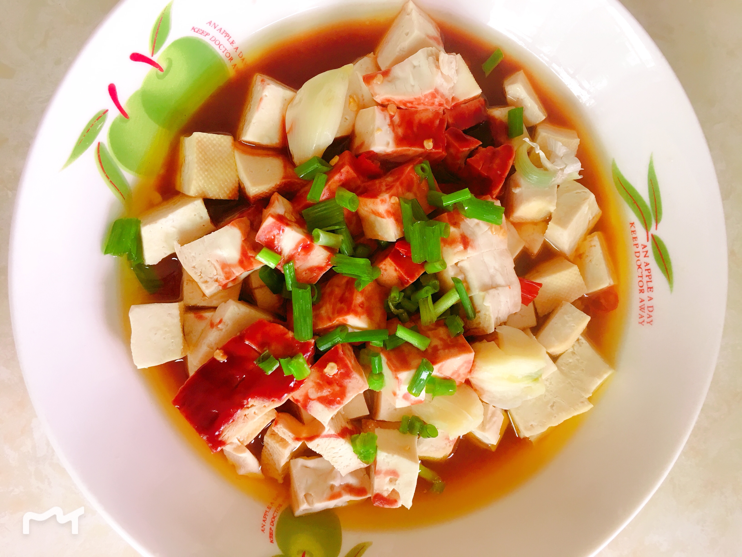 浙江湖州风味之海鲜酱炖豆腐的做法