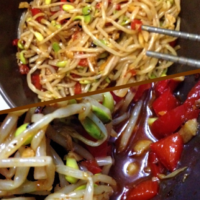凉拌黄豆芽