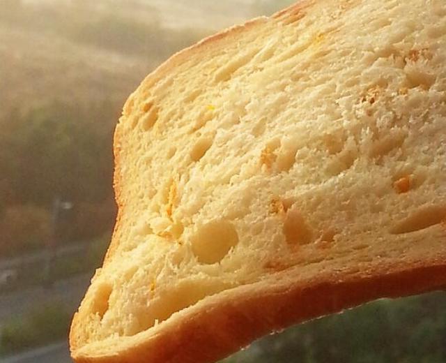 松下面包机版法国布里欧修橙皮面包（独家）的做法