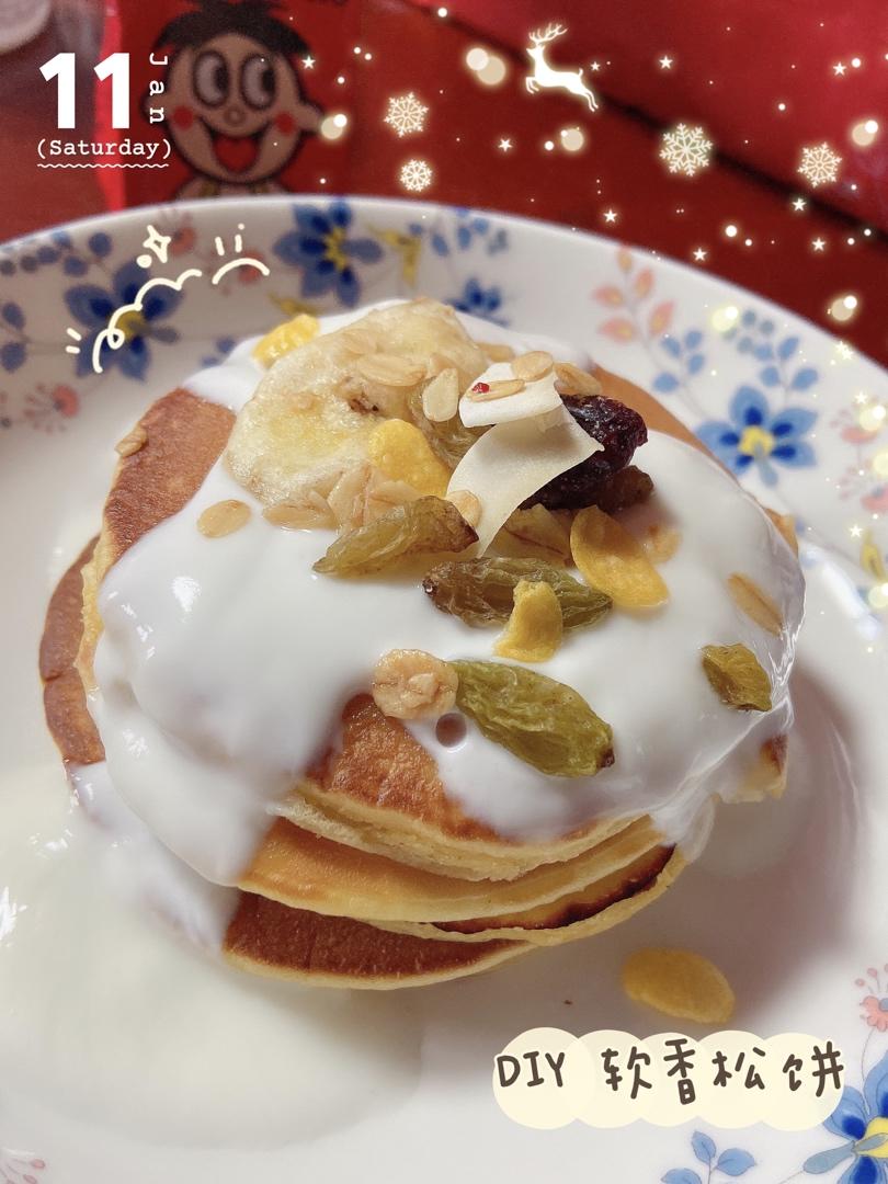 简单快手的软香松饼