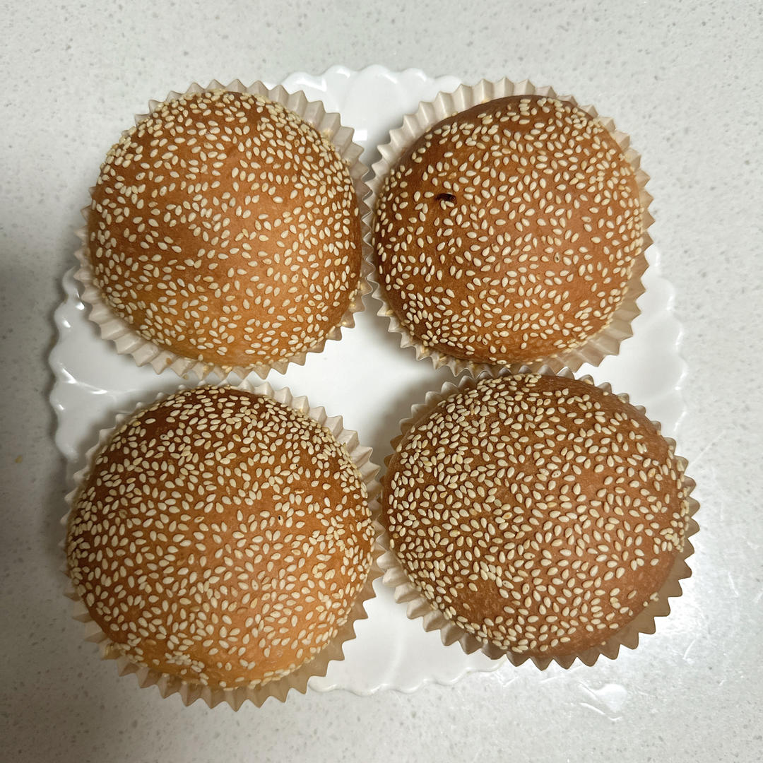 零失败汉堡胚（一次发酵）