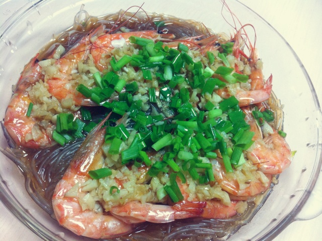 蒜蓉粉丝蒸大虾