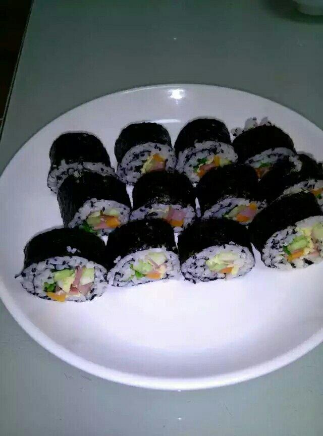 简单的紫菜包饭