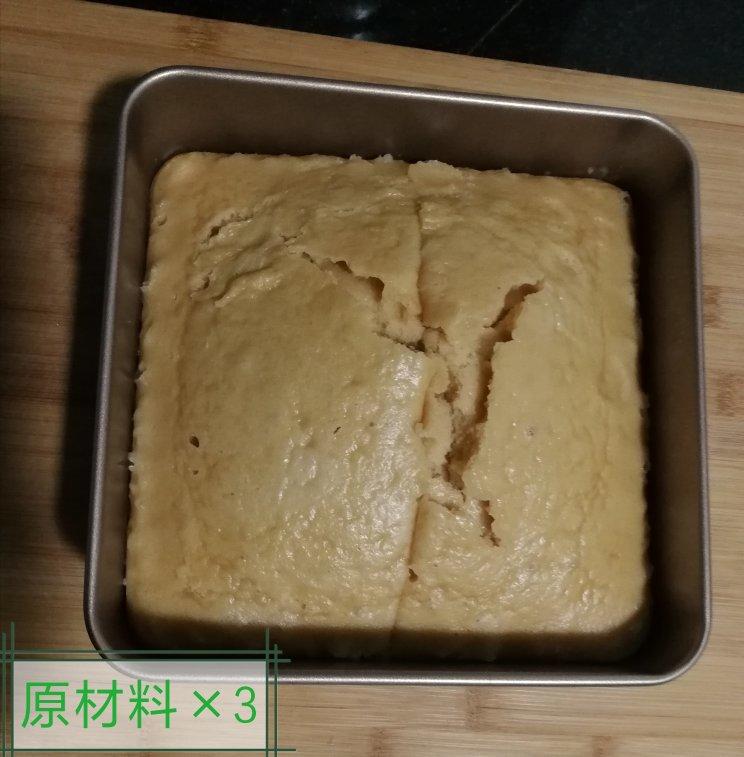 不加泡打粉的红糖马拉糕