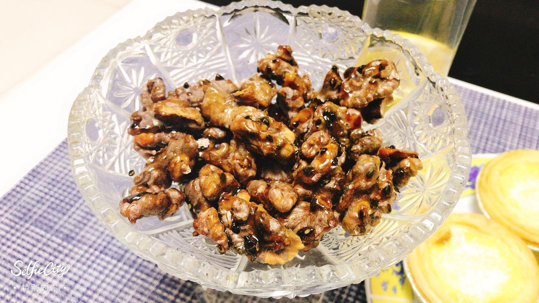 【琥珀核桃仁】冰糖无油不粘手