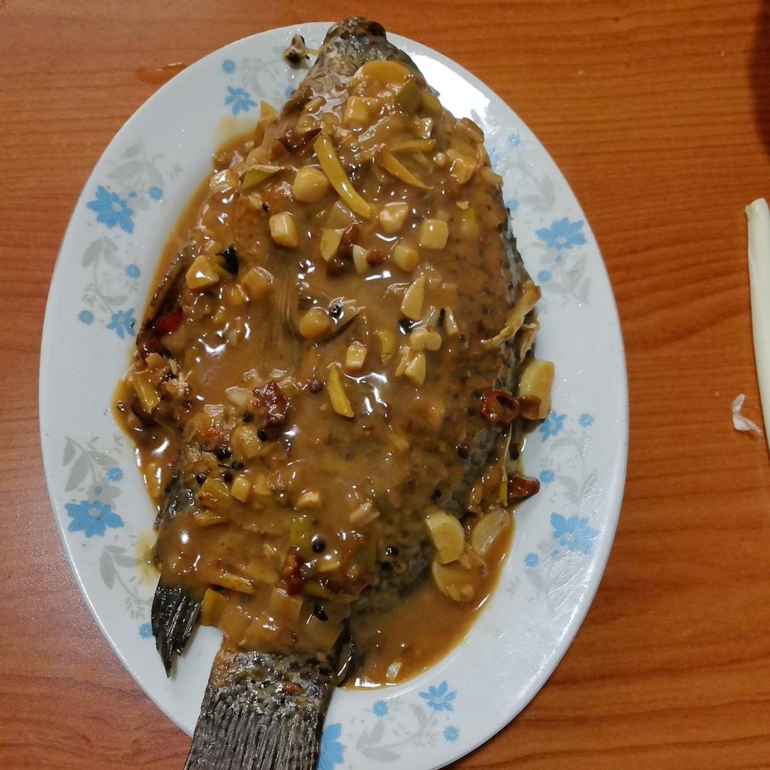 红烧罗非鱼