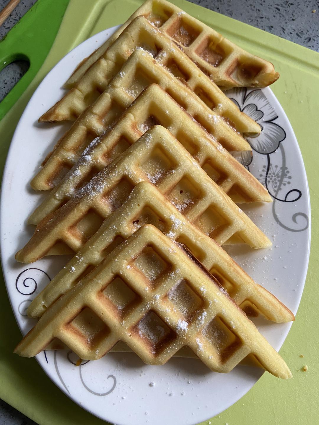 华夫饼（超简单0基础）无泡打粉