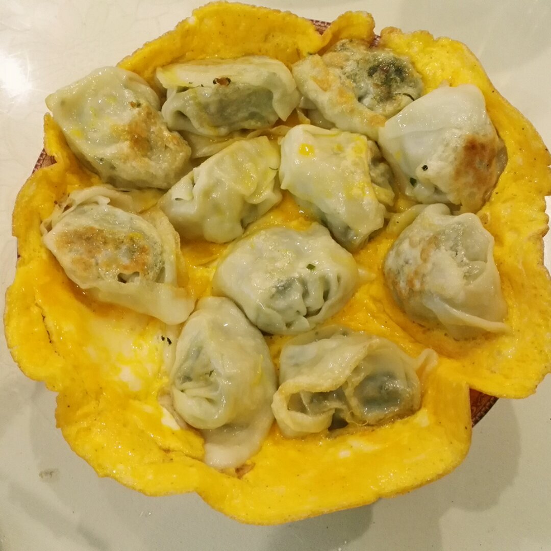 抱蛋煎馄饨