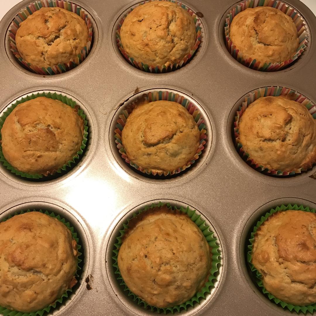 香蕉巧克力燕麦玛芬