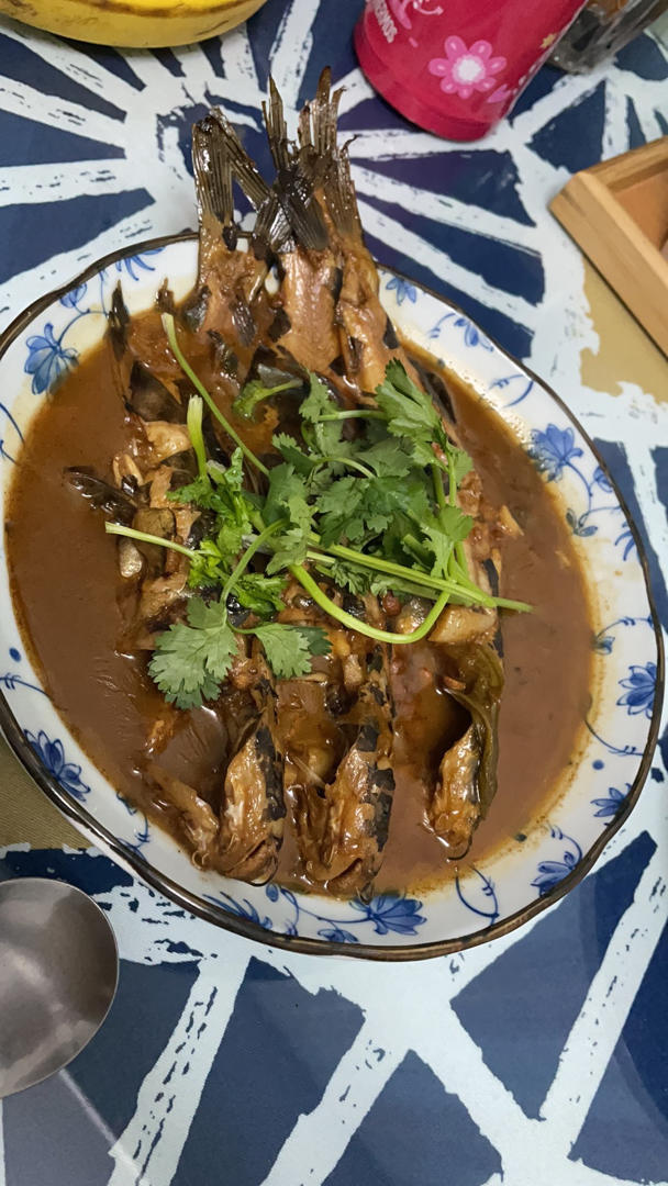 李木子xixi做的酱焖嘎牙子鱼