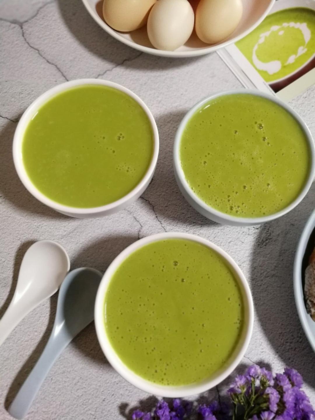 西兰花美颜浓汤～米厨破壁机食谱