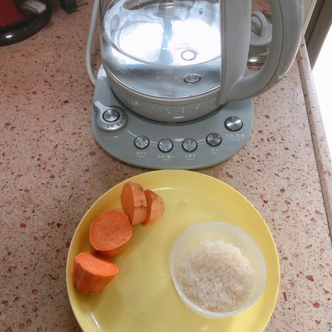 番薯粥【12月北鼎养生壶食谱】