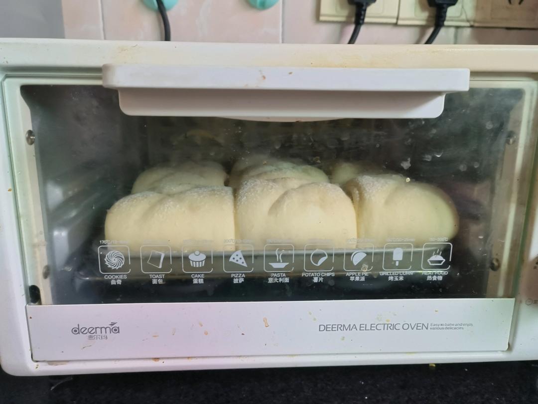 基础甜面包，中粉一样美味