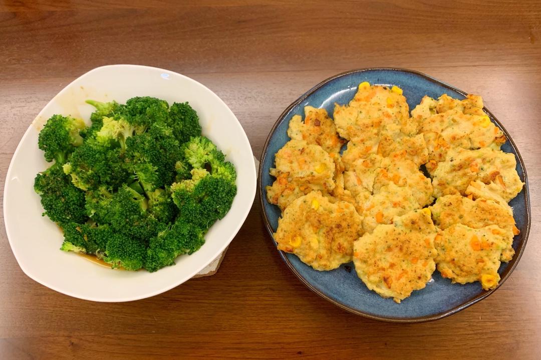 【蔬菜鸡肉饼】