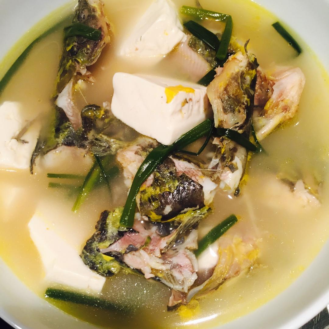 昂子鱼豆腐汤