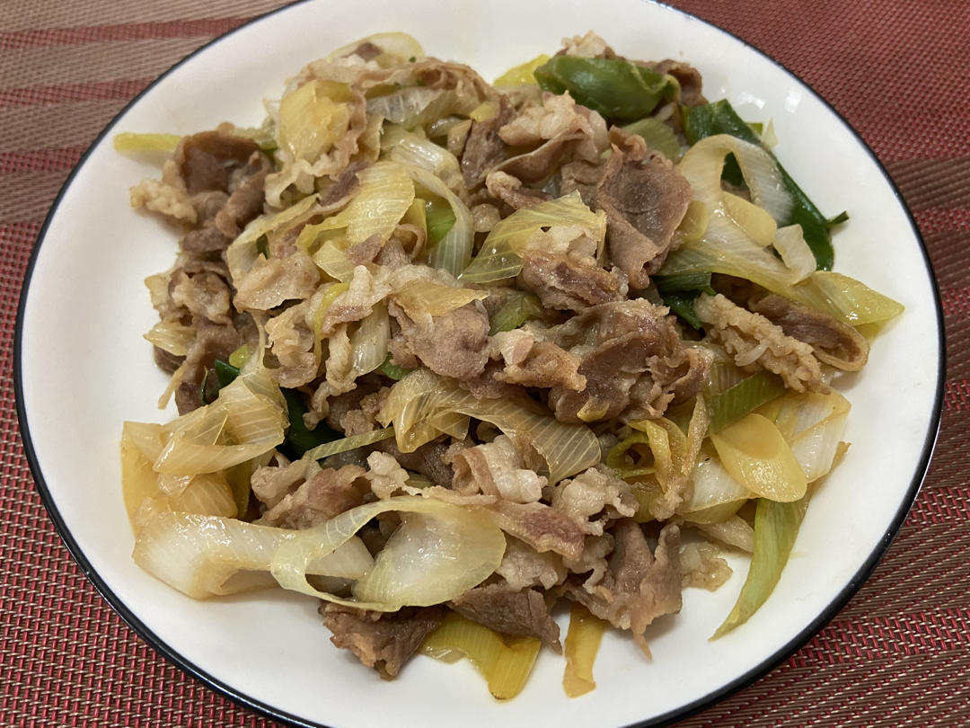 葱爆羊肉（家常版）